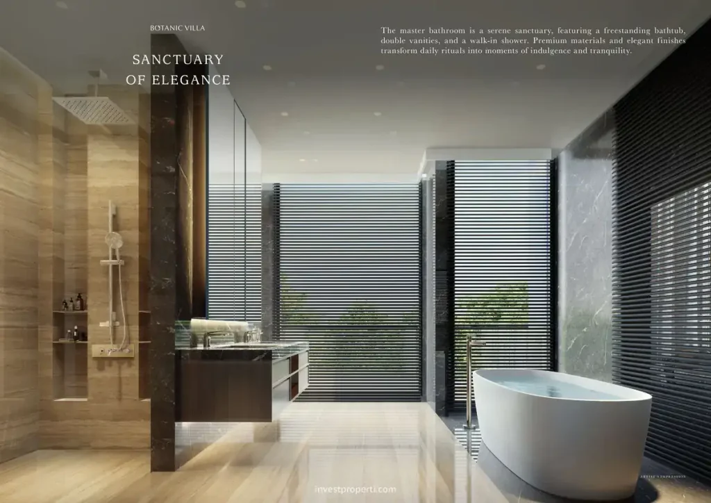 Botanic Villa Master Bathroom