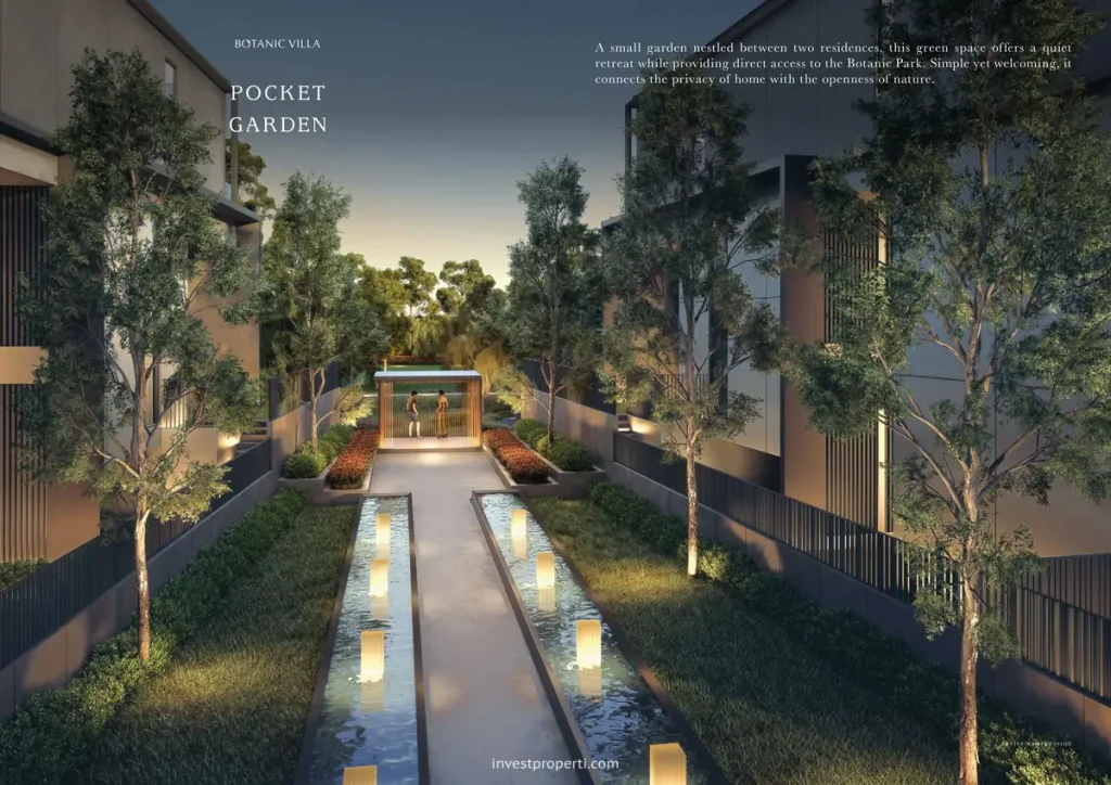 Botanic Villa Pocket Garden Navapark BSD