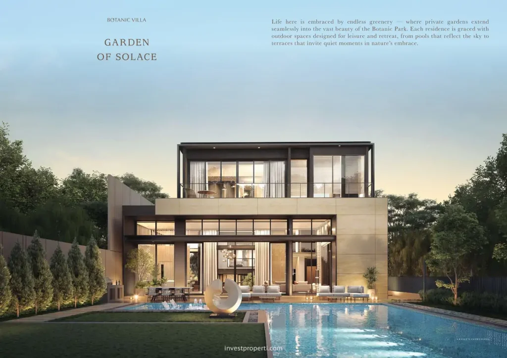 Botanic Villa Pool Navapark BSD
