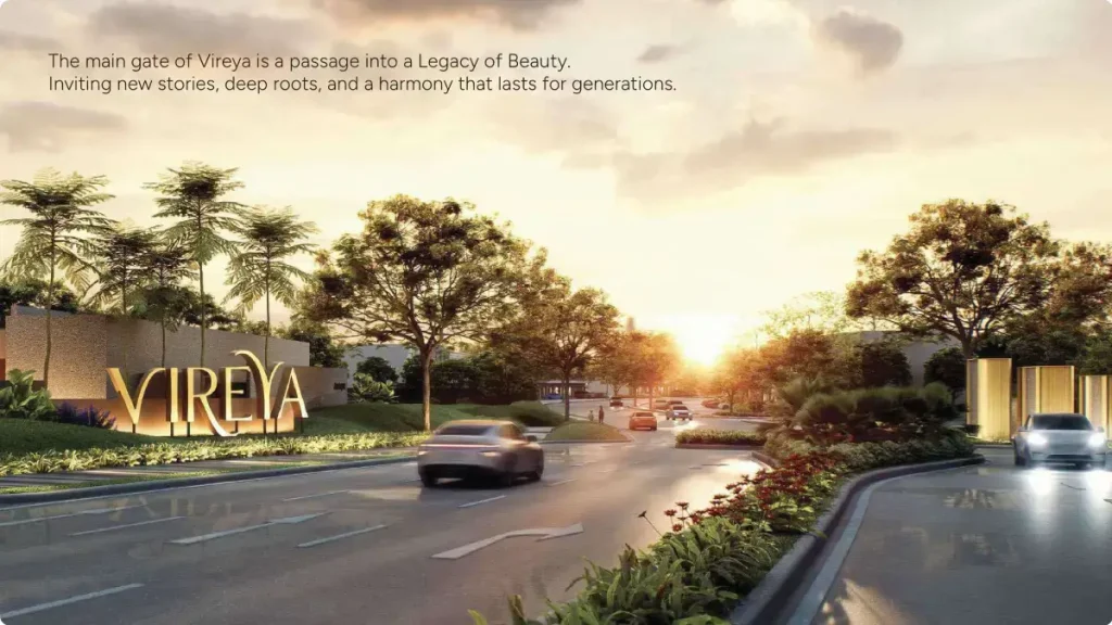 Gerbang Utama Vireya BSD