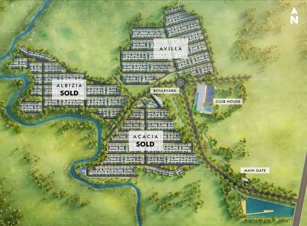 Masterplan Samanea Hill
