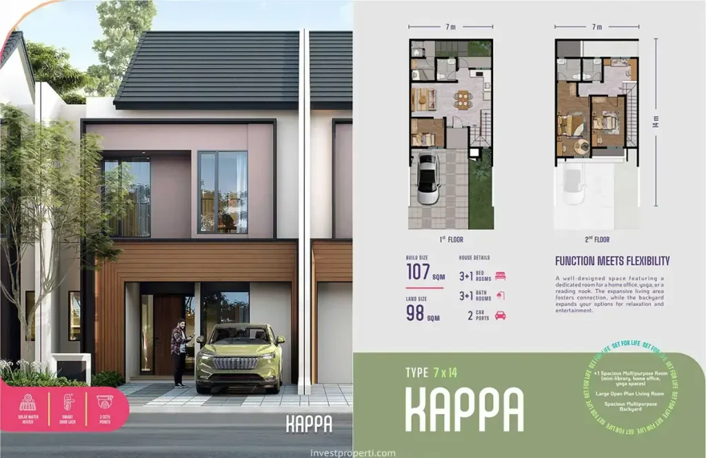 Rumah Kappa Sutera Rasuna Cluster Philo