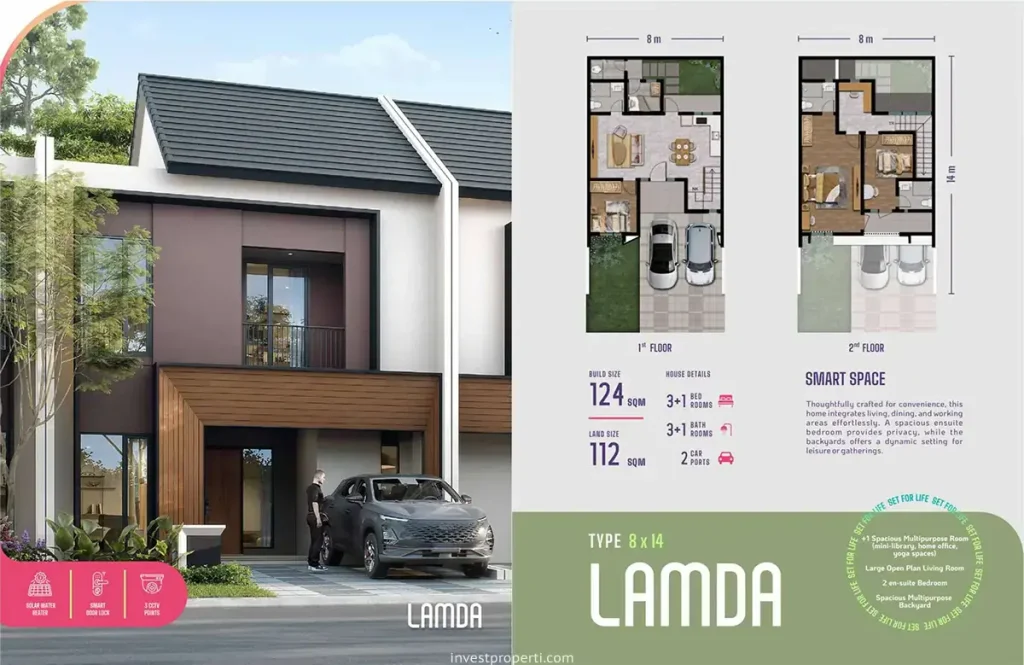 Rumah Lambda Sutera Rasuna Cluster Philo