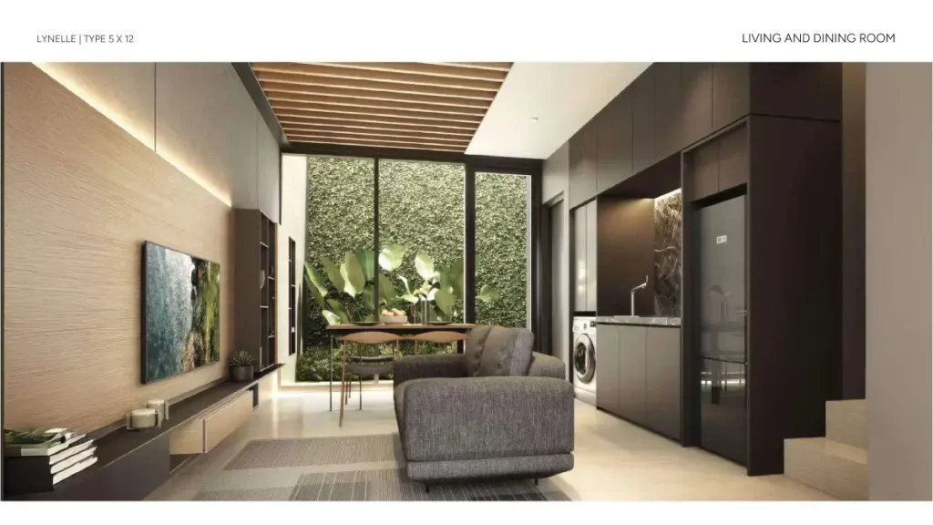 Rumah Lynelle Vireya BSD T5 Livin Dining Room