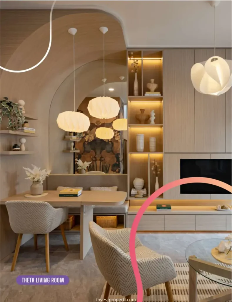 Theta Living Room Sutera Rasuna