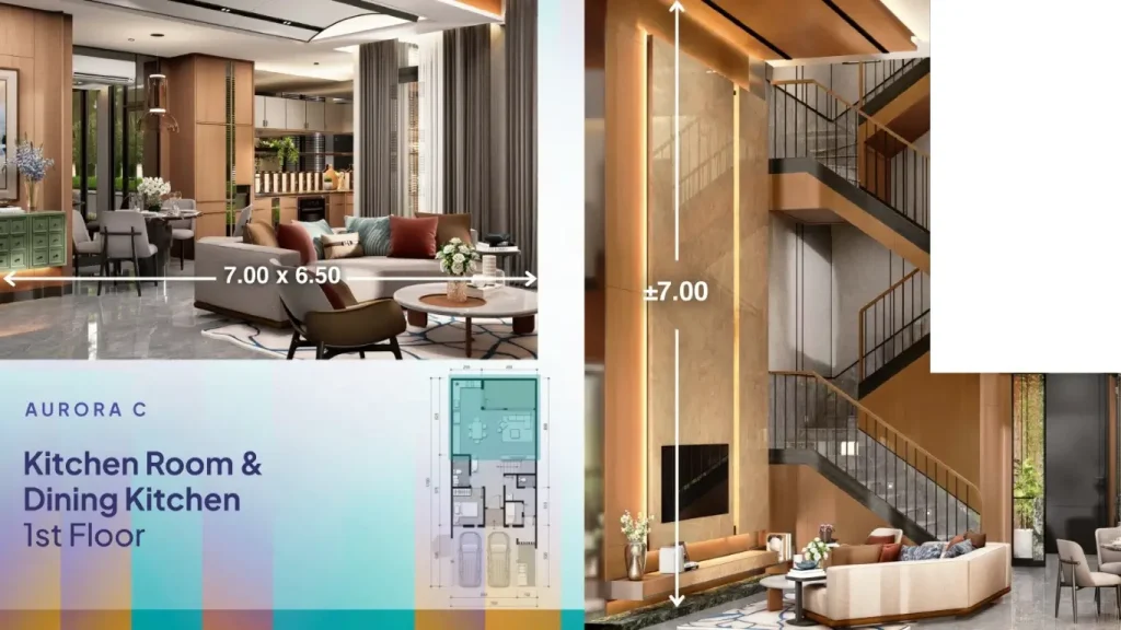 Kitchen Rumah Finore Summarecon Serpong - Aurora C