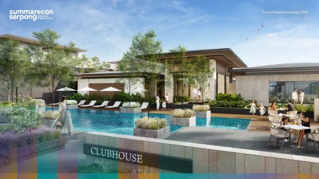 Kolam Renang Finore Summarecon Serpong