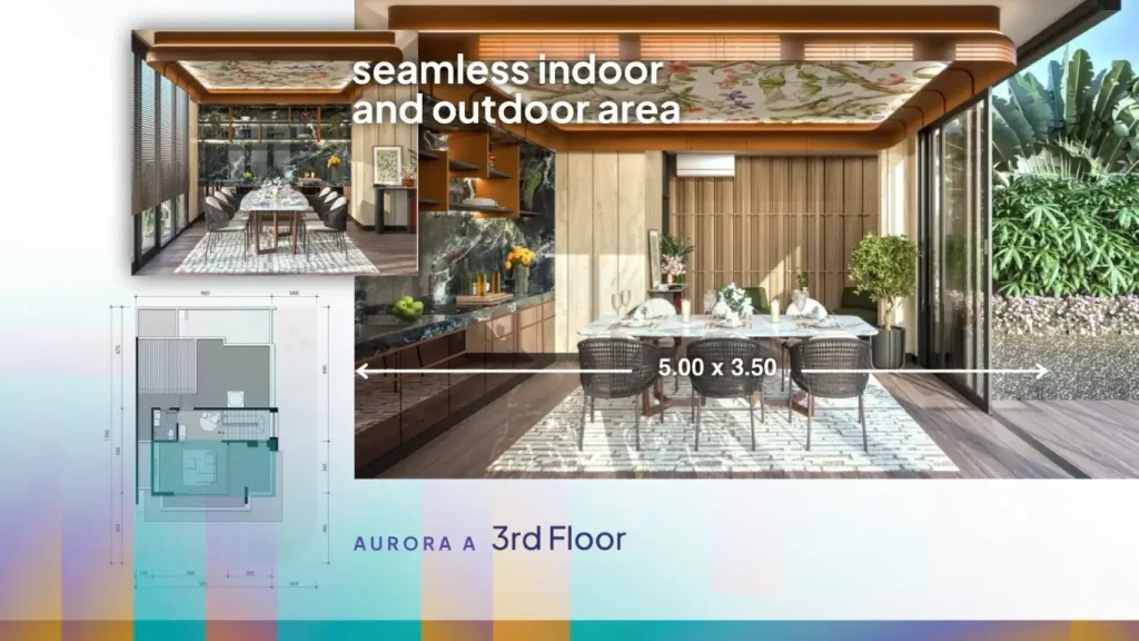 LT 3 Rumah Finore Summarecon Serpong - Aurora A