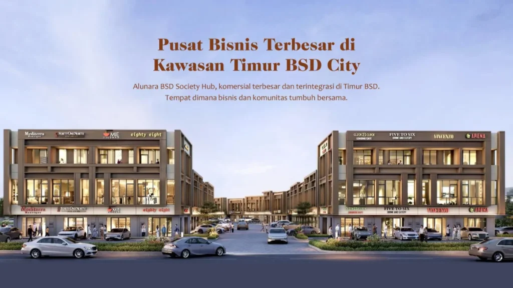 Ruko Alunara Society Hub BSD
