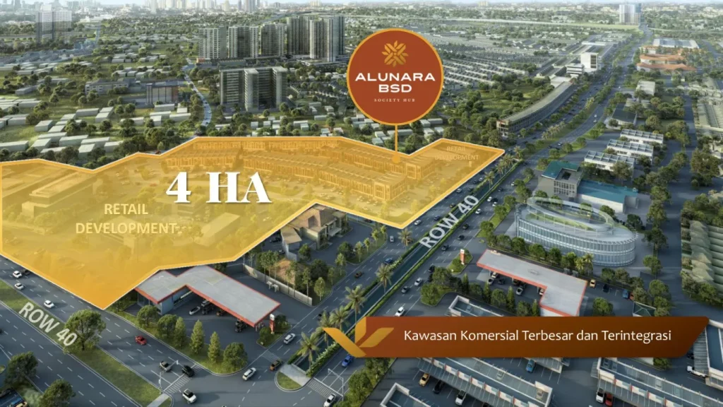 Ruko Alunara Society Hub BSD City 4 HA