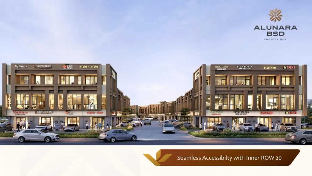 Ruko Alunara BSD Inner Row 20