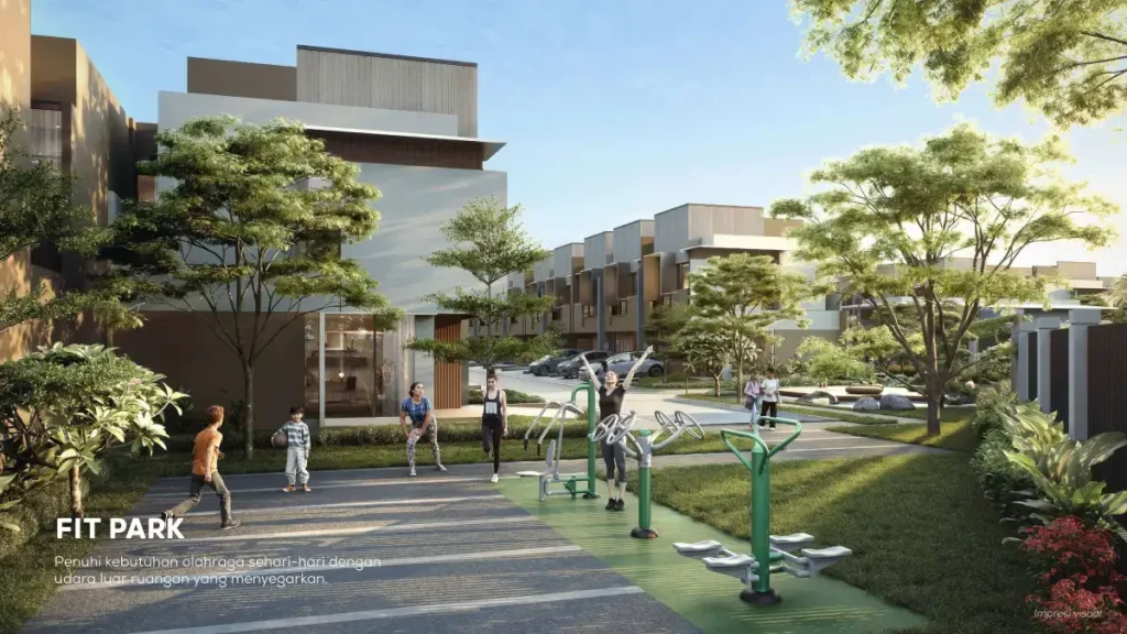 Fasilitas Cluster Izzi BSD - Fitness Park