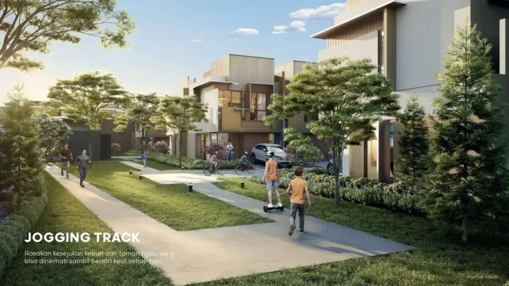 Fasilitas Cluster Izzi BSD - Jogging Track