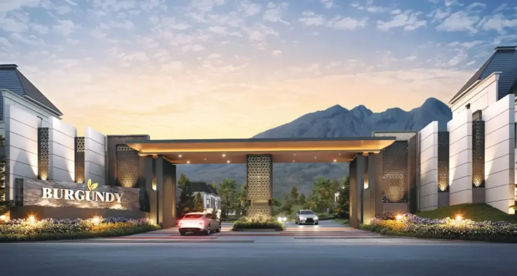 Gerbang Cluster Burgundy Rancamaya Bogor