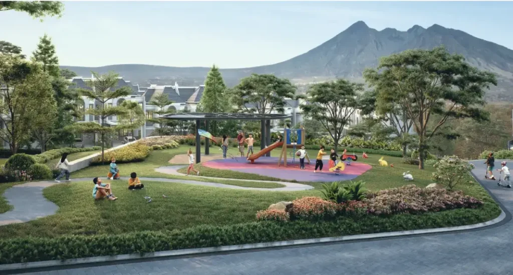 Playground Burgundy Rancamaya Bogor