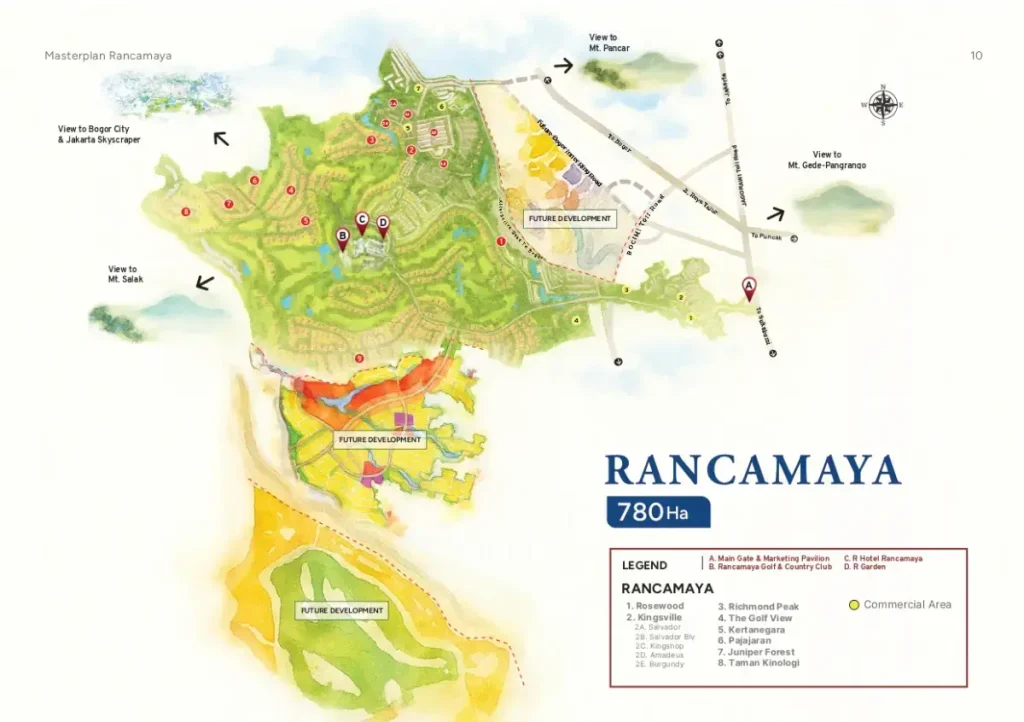 Rancamaya Bogor 780 Ha