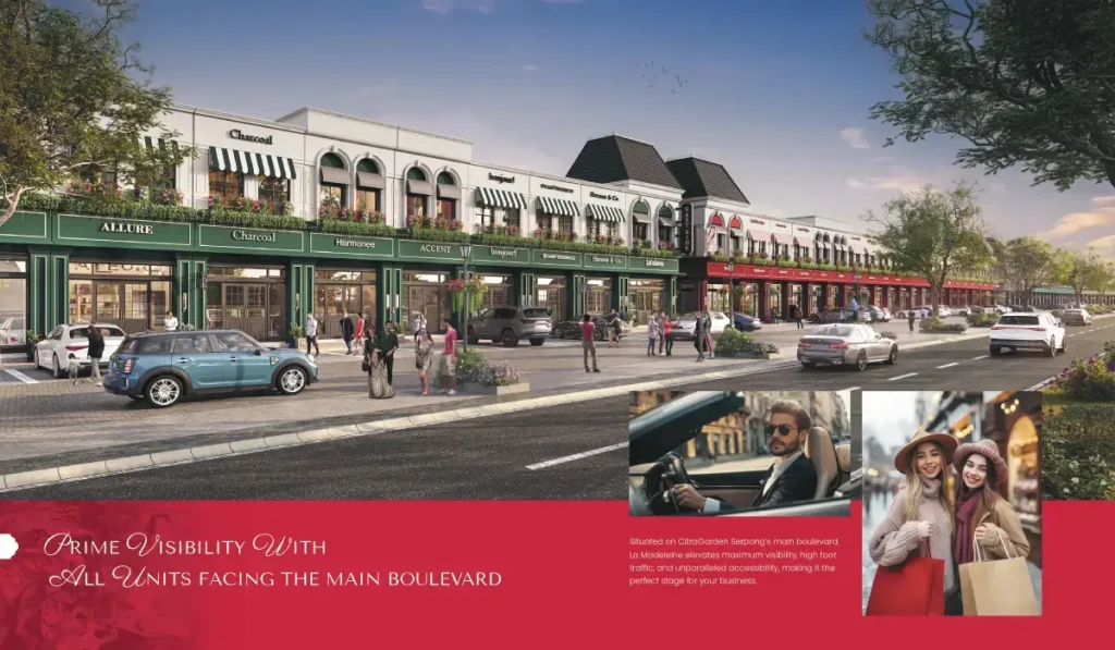 Ruko La Madeline CitraGarden Serpong