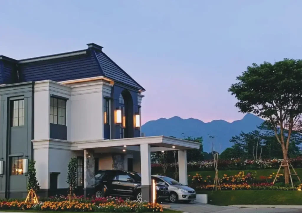 Rumah Burgundy Rancamaya Bogor