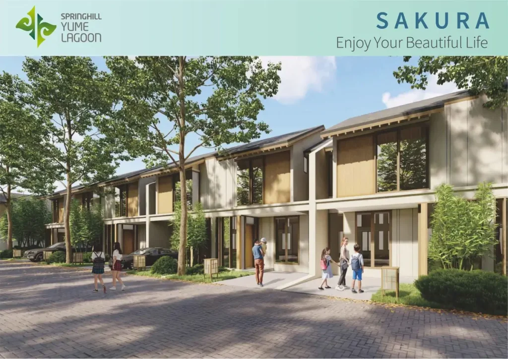 Rumah Springhill Yume Lagoon - Sakura