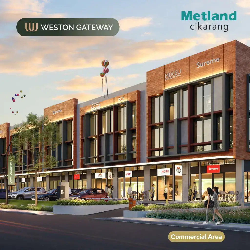 Weston Gateway Metland Cikarang Shophouse