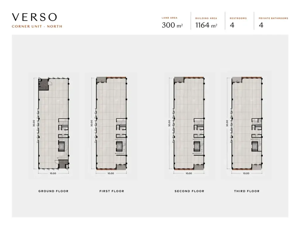 Denah Lantai Domain Business Suites Alam Sutera - Verso