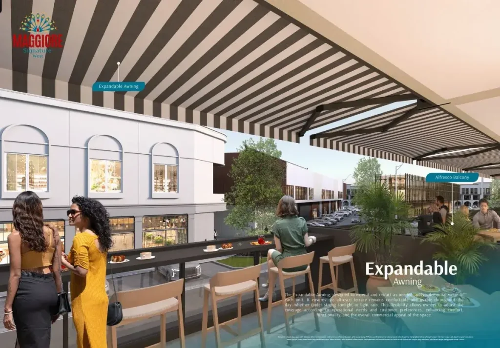 Maggiore Signature West Paramount Serpong Expandable Awning