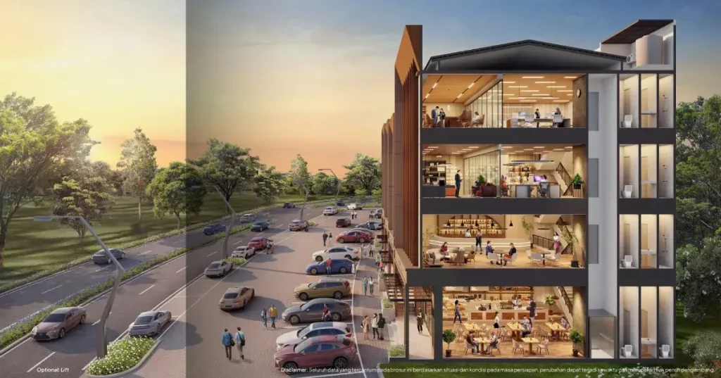 Centeria Business Loft Summarecon Bogor Floor Plan