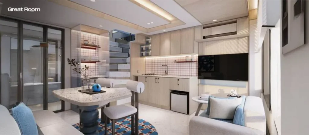 Park Serpong Gold Beverly Livin T3R - Great Room