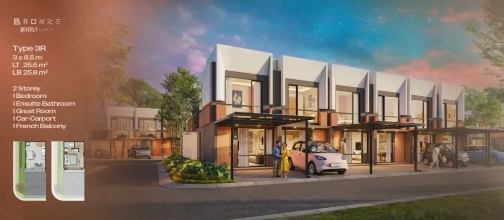 Park Serpong Gold Beverly Livin T3R