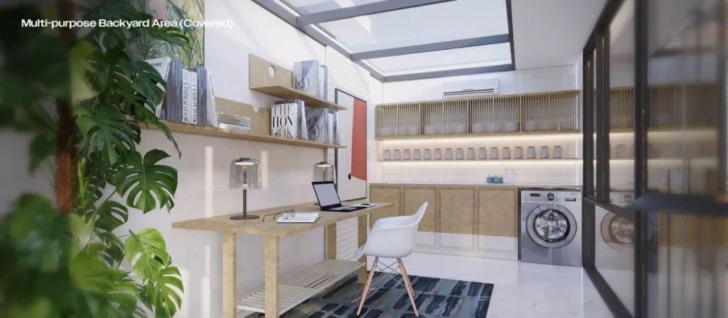 Park Serpong Gold Beverly Livin Backyard