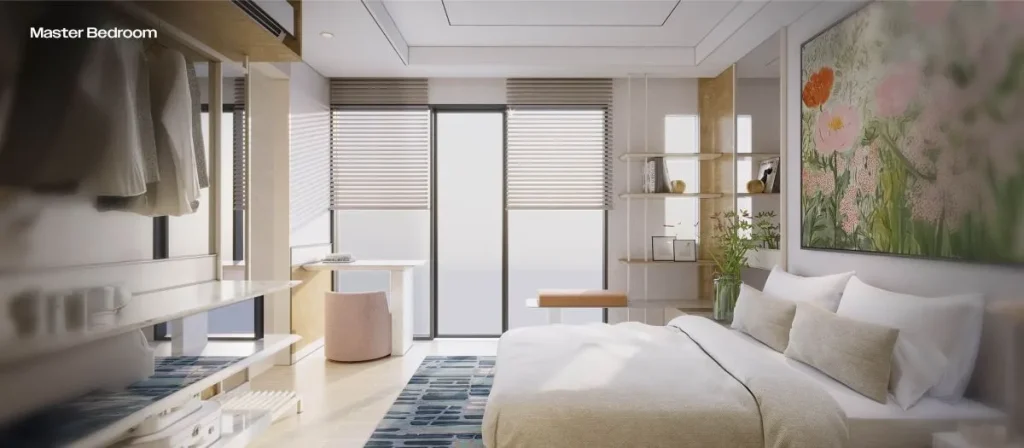 Park Serpong Gold Beverly Livin Master Bedroom