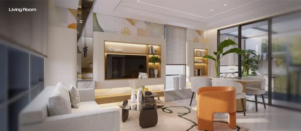 Park Serpong Gold Beverly Livin Room Design