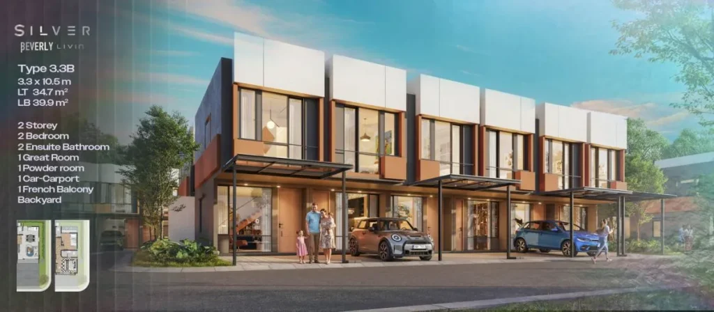 Park Serpong Tree Top Beverly Livin T 3.3b