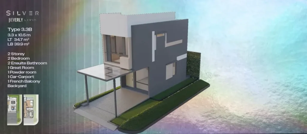 Park Serpong Tree Top Beverly Livin T 3.3b - Building Block