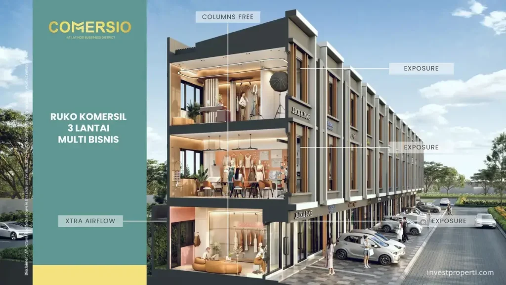 Ruko Comersio BSD 3 Lantai