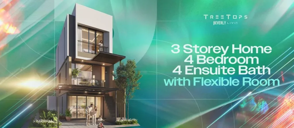 Rumah Park Serpong Tree Tops Beverly Livin