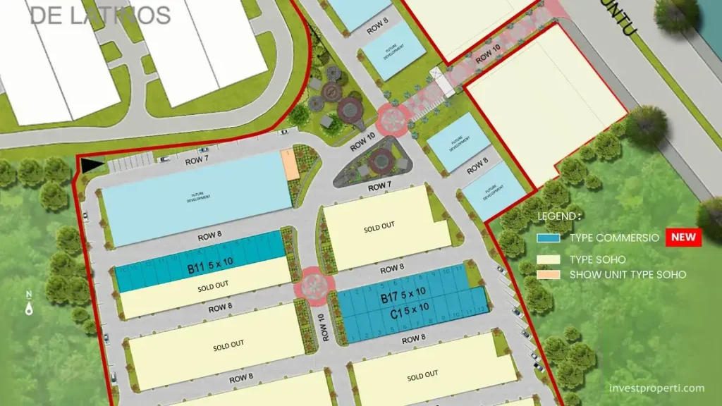 siteplan comersio latinos business district