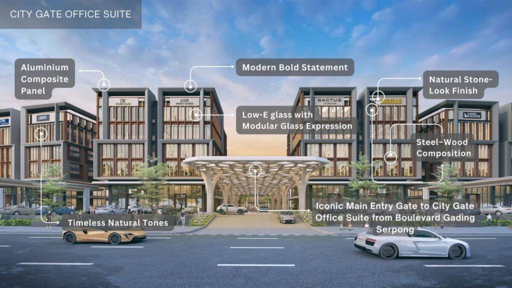 Fitur City Gate Office Suite Serpong