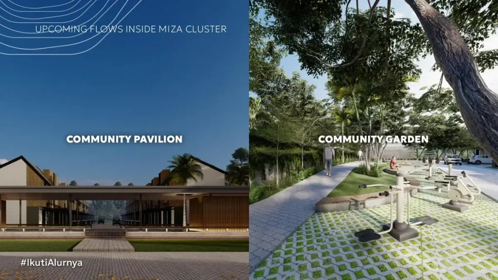 Fasilitas Cluster Miza Terranea Homes Serpong