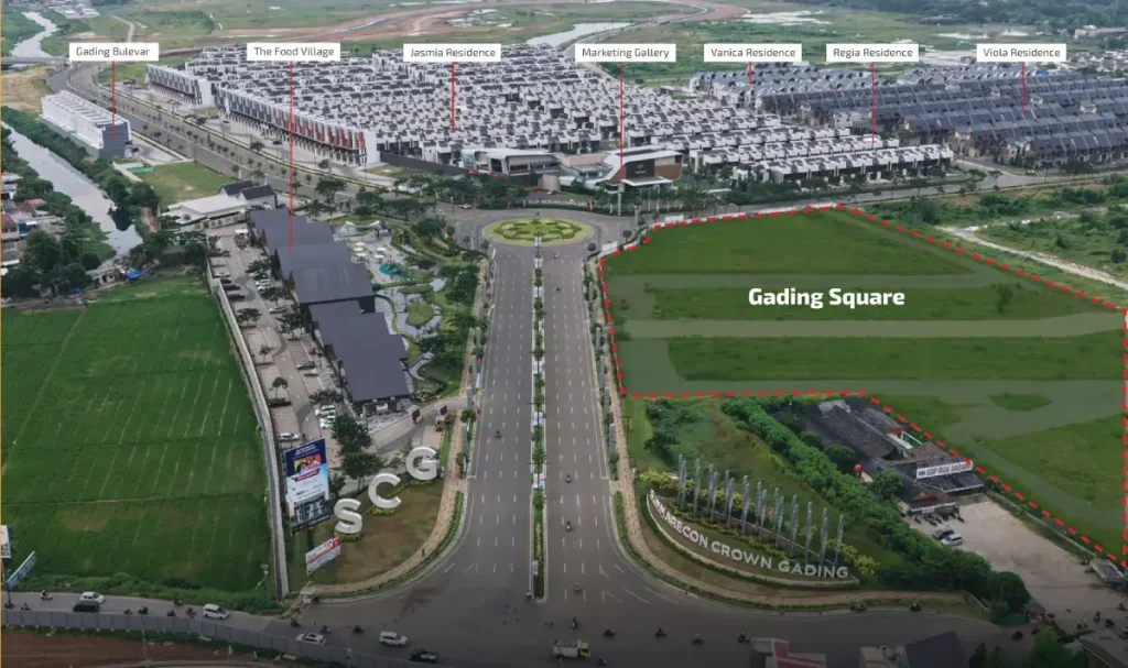 Lokasi Lantai Ruko Gading Square Summarecon Crown Gading