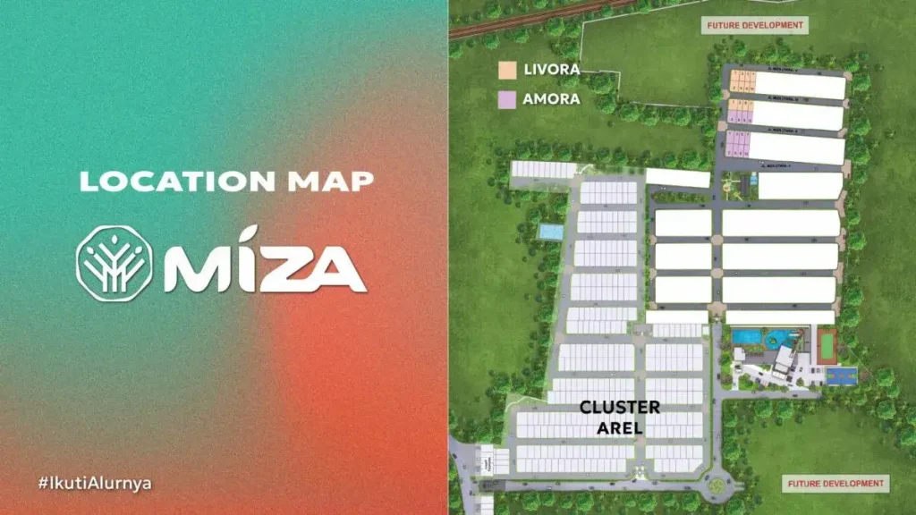Siteplan Cluster Miza