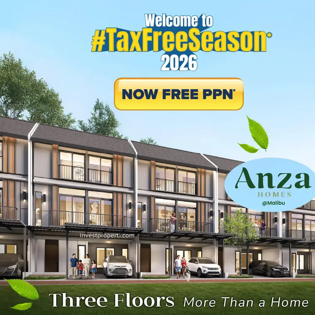 Anza Homes at Malibu Paramount Serpong