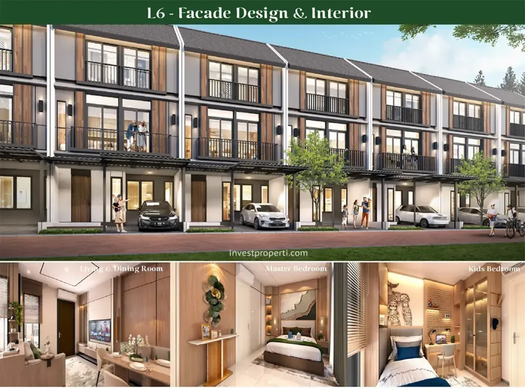 Rumah Anza Homes Malibu Paramount Serpong L6