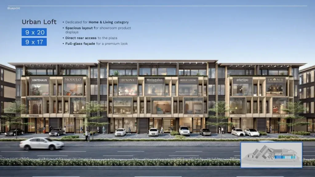 Blueprint BSD Urban Loft Facade