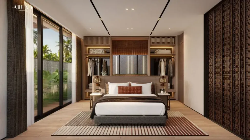 Aruna Ungasan Villa Bali Tipe A Master Bedroom