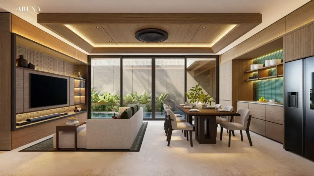 Aruna Ungasan Villa Bali Tipe B - Living Room