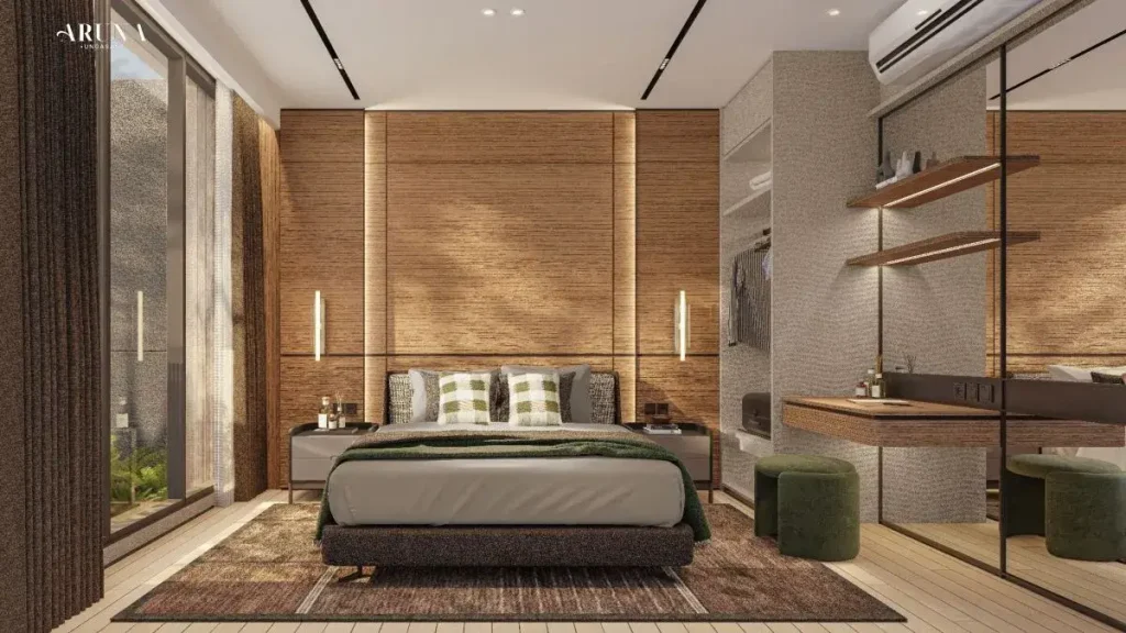 Aruna Ungasan Villa Bali Tipe B - Master Bedroom