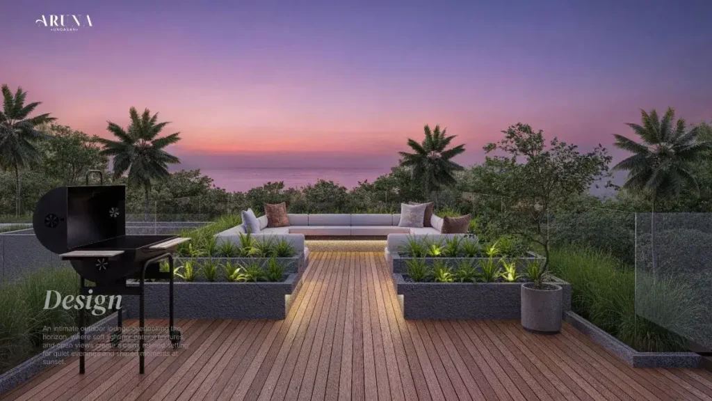 Aruna Ungasan Bali Tipe B - Outdoor Lounge