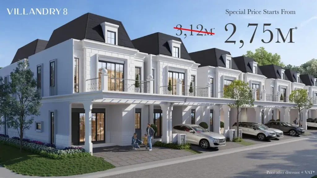 Harga Jual Rumah Villandry Citra Homes Halim Tipe 8