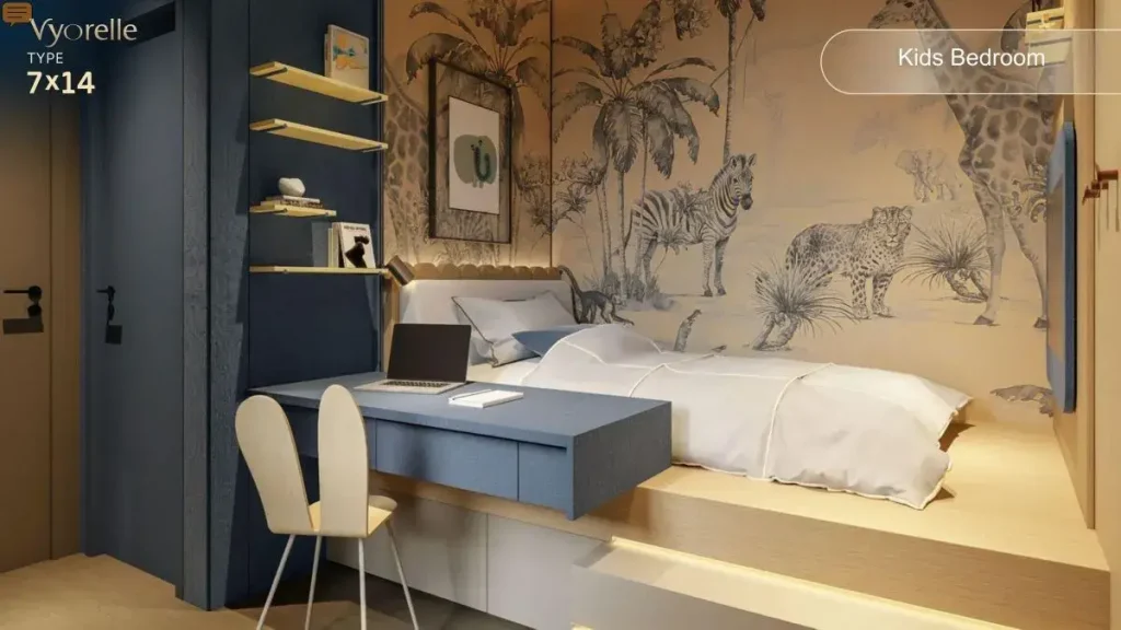 Kamar Anak Rumah Vyorelle 7x14